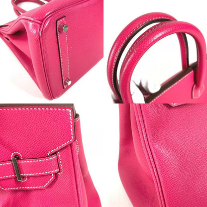 Hermes Handbag Birkin 30 Epsom Rose Tyrian Pink