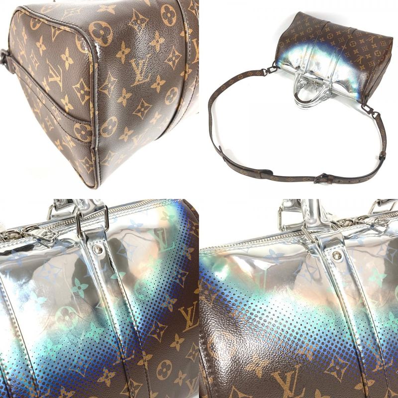 Louis Vuitton Handbag Keepall Bandouliere 35 Brown