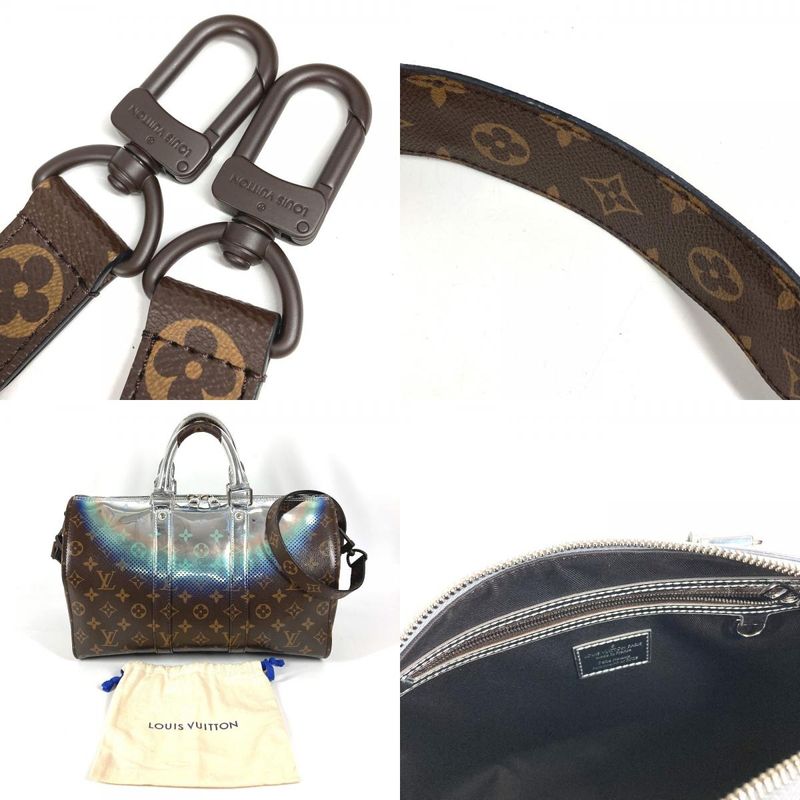 Louis Vuitton Handbag Keepall Bandouliere 35 Brown