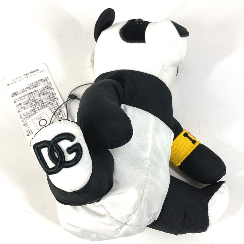 Dolce & Gabbana Tote Panda Purse Handbag Eco Nylon White