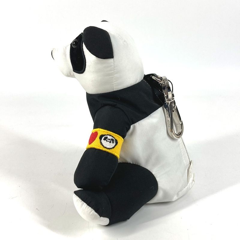 Dolce & Gabbana Tote Panda Purse Handbag Eco Nylon White