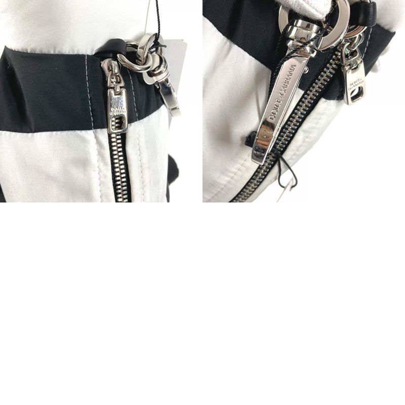 Dolce & Gabbana Tote Panda Purse Handbag Eco Nylon White