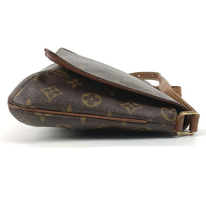 Louis Vuitton Shoulder Bag Musette Tango Monogram Canvas Brown