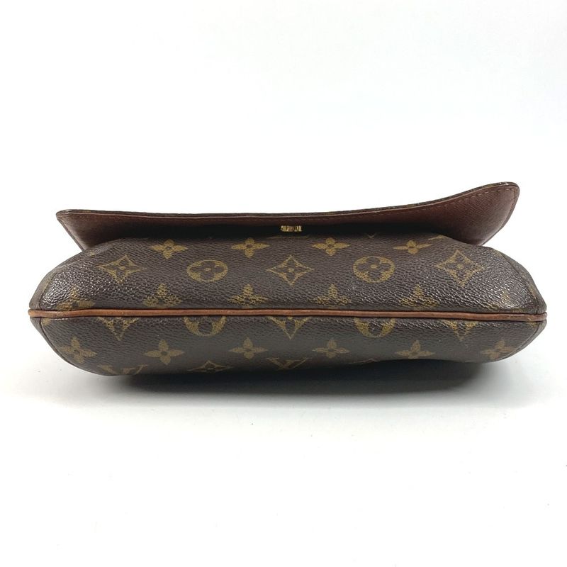 Louis Vuitton Shoulder Bag Musette Tango Monogram Canvas Brown