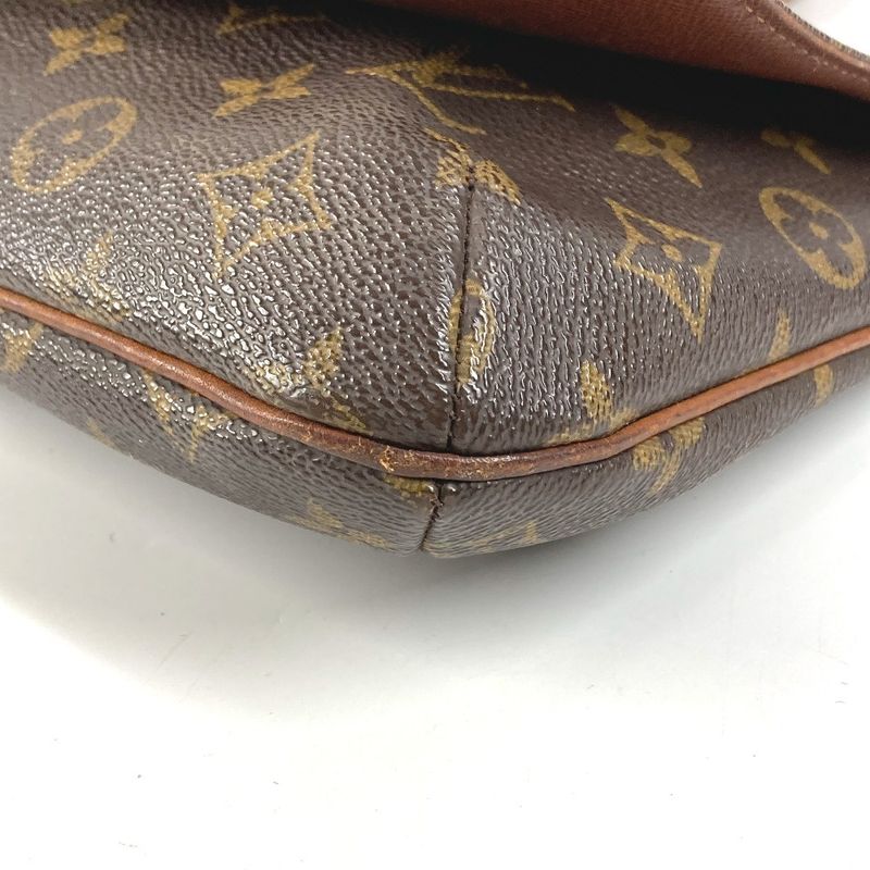 Louis Vuitton Shoulder Bag Musette Tango Monogram Canvas Brown