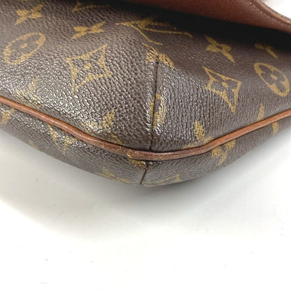 Louis Vuitton Shoulder Bag Musette Tango Monogram Canvas Brown