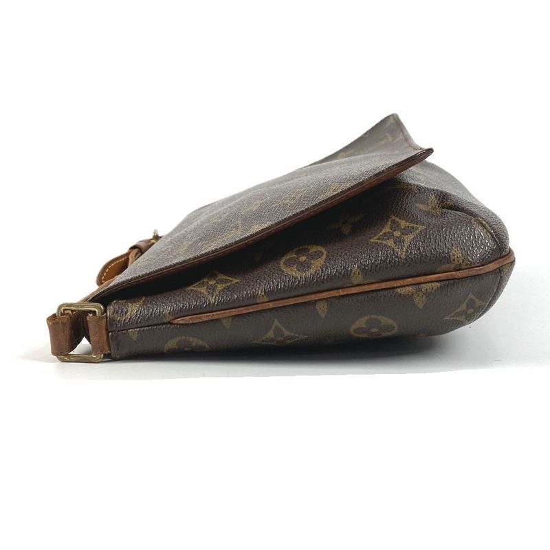 Louis Vuitton Shoulder Bag Musette Tango Monogram Canvas Brown