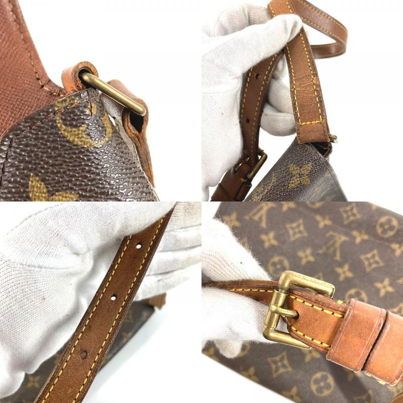 Louis Vuitton Shoulder Bag Musette Tango Monogram Canvas Brown