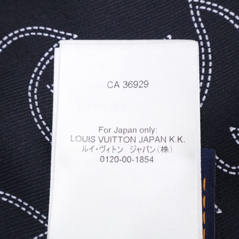 Louis Vuitton Mrr Printed Long Sleeve Silk Pajama Overshirt