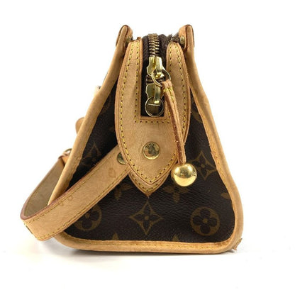 Louis Vuitton Shoulder Bag Popincourt Long Monogram Canvas Brown