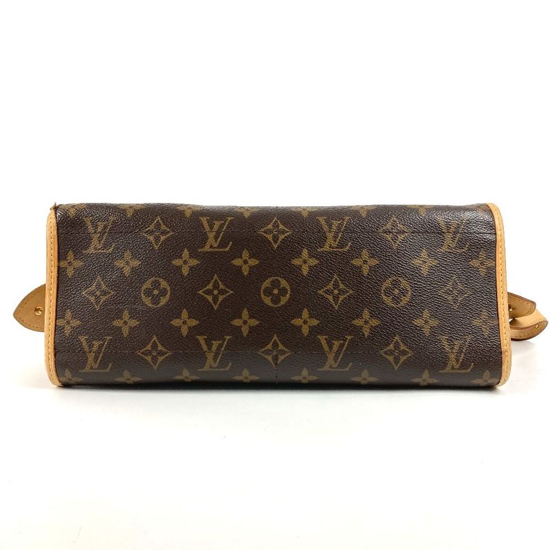 Louis Vuitton Shoulder Bag Popincourt Long Monogram Canvas Brown