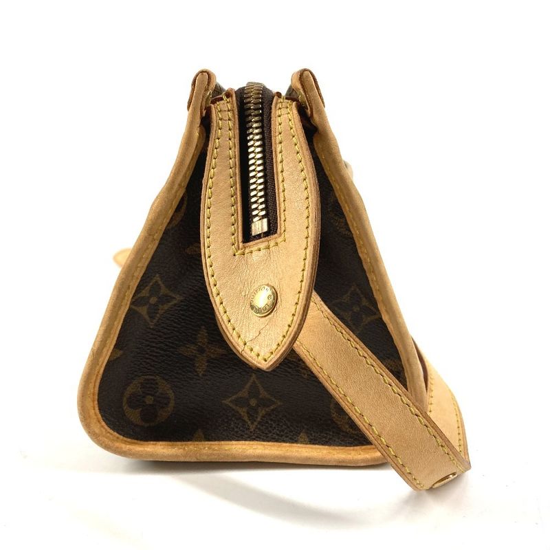 Louis Vuitton Shoulder Bag Popincourt Long Monogram Canvas Brown