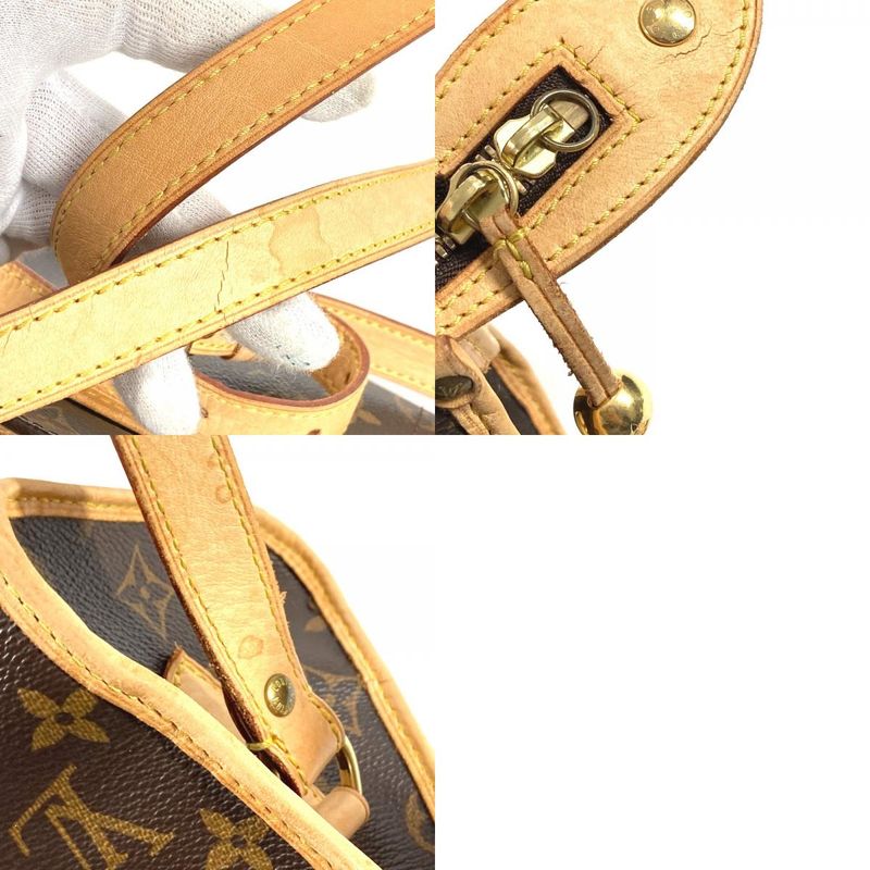 Louis Vuitton Shoulder Bag Popincourt Long Monogram Canvas Brown
