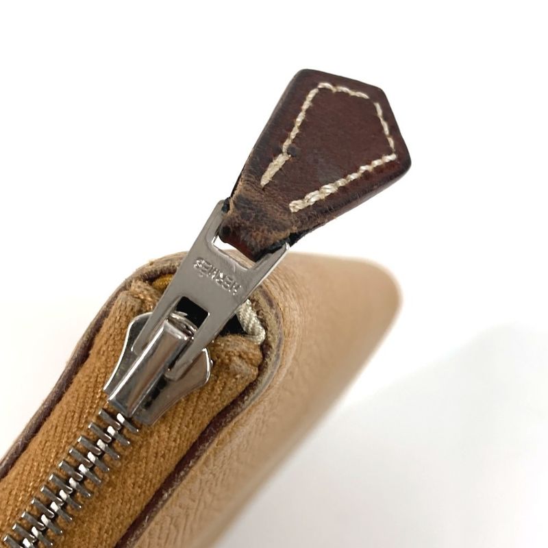 Hermes Wallet Azap Long Silk in Epsom Beige