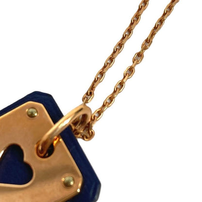 Hermes Necklace Asdukuru PM Asdukur PM Leather Black