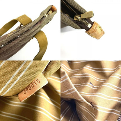 Louis Vuitton Shoulder Bag Cabas MM Cotton Khaki