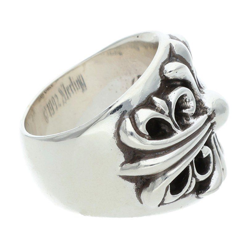 Chrome Hearts Keeper Silver Ring