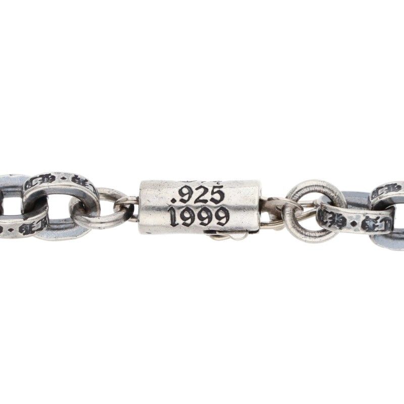 Chrome Hearts Paper Chain 18 Silver Necklace
