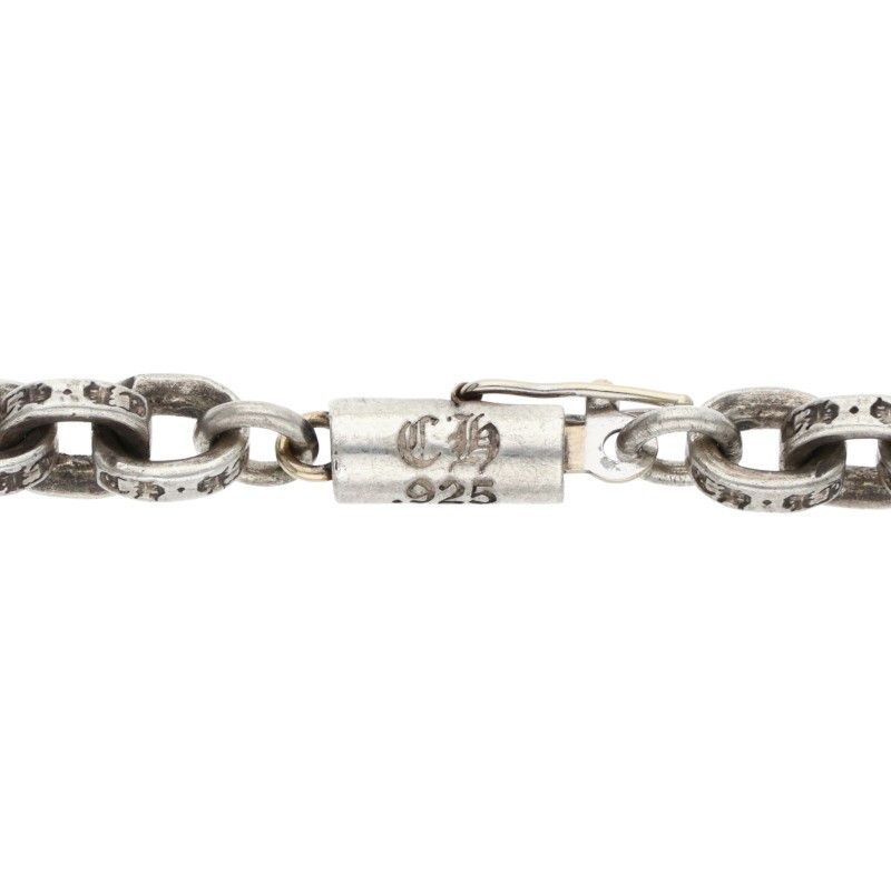 Chrome Hearts Paper Chain 18 Silver Necklace