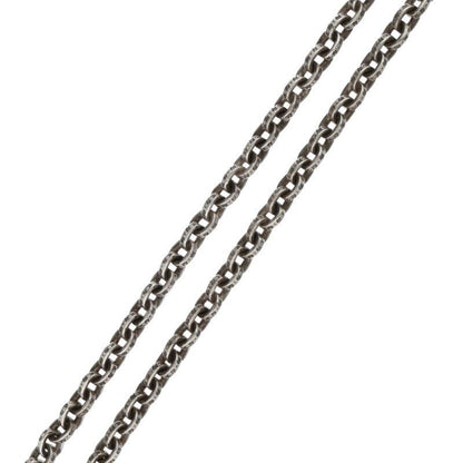 Chrome Hearts Paper Chain 18 Silver Necklace