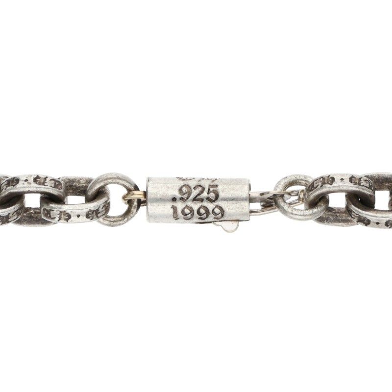 Chrome Hearts Paper Chain 18 Silver Necklace