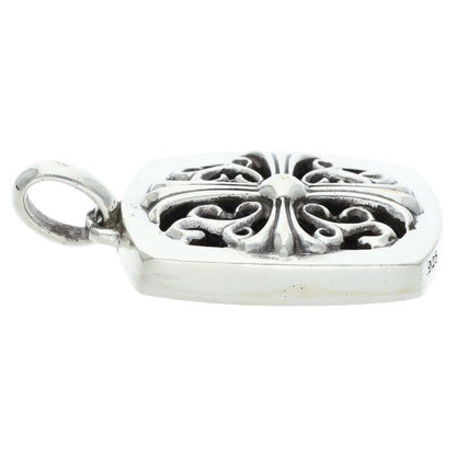 Chrome Hearts Keeper Pendant Silver Necklace