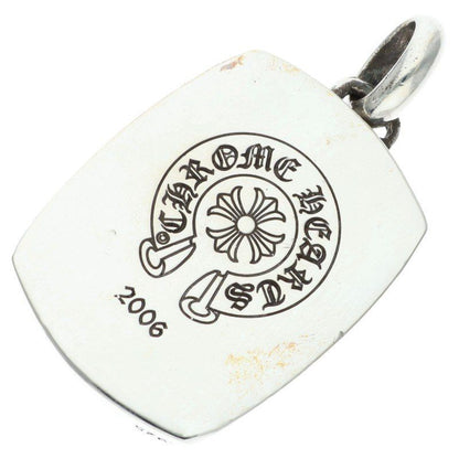 Chrome Hearts Keeper Pendant Silver Necklace