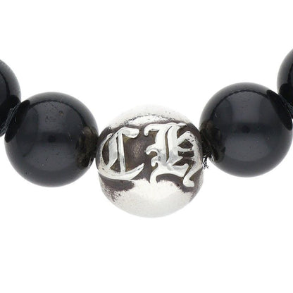 Chrome Hearts Bead Bracelet Black Tourmaline
