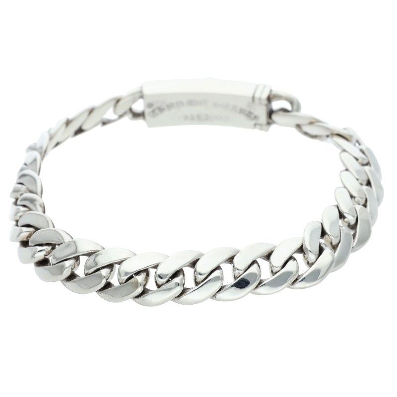 Chrome Hearts ID Bby Dggr Baby ID Dagger Silver Bracelet