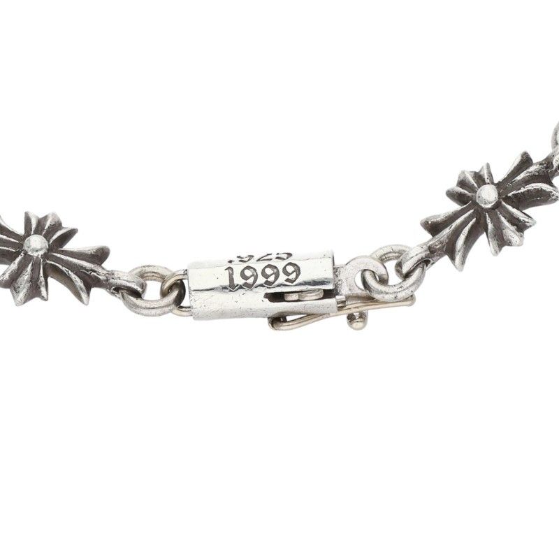 Chrome Hearts Tny CH Pls Tiny Ech Plus Silver Bracelet