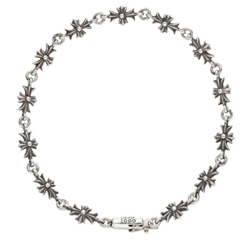 Chrome Hearts Tny CH Pls Tiny Ech Plus Silver Bracelet