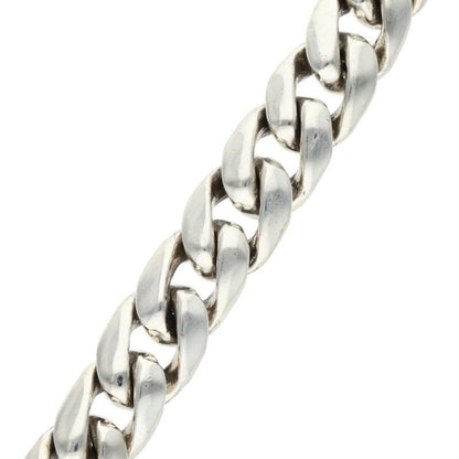 Chrome Hearts ID Floral Crs Cross ID Classic Silver Bracelet