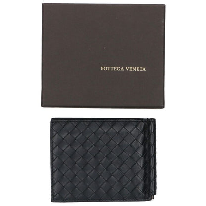 Bottega Veneta Intrecciato Leather Wallet with Money Clip