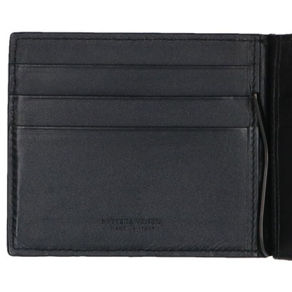 Bottega Veneta Intrecciato Leather Wallet with Money Clip