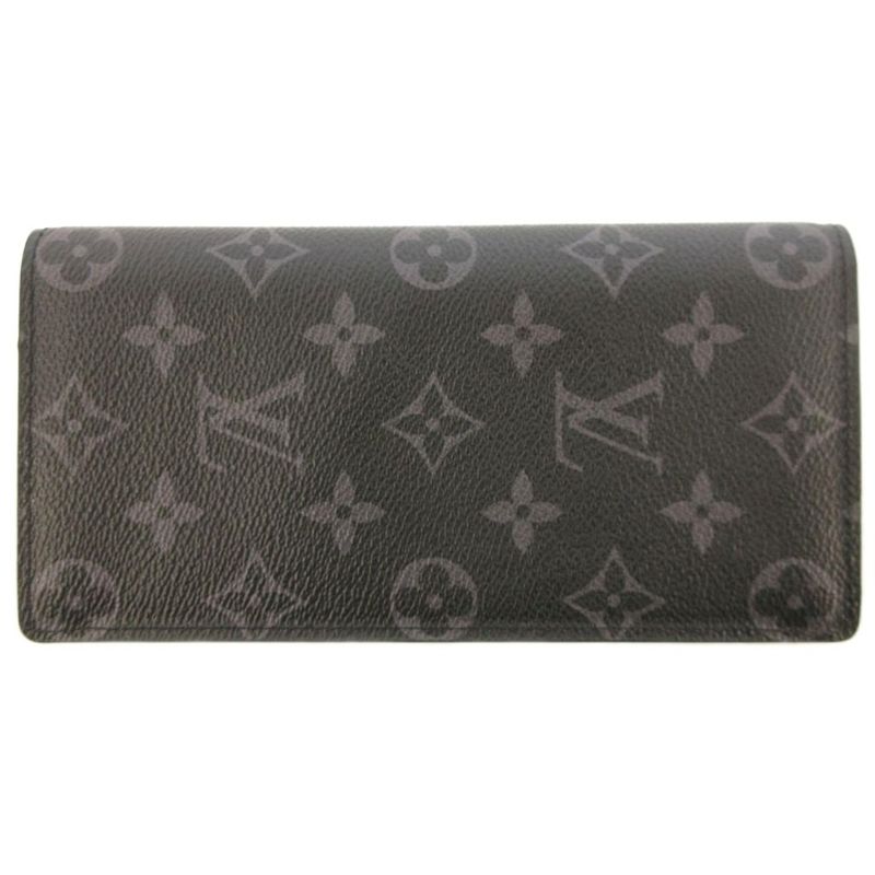 Louis Vuitton Portefeuille Brother Monogram Eclipse Wallet Bifold Black
