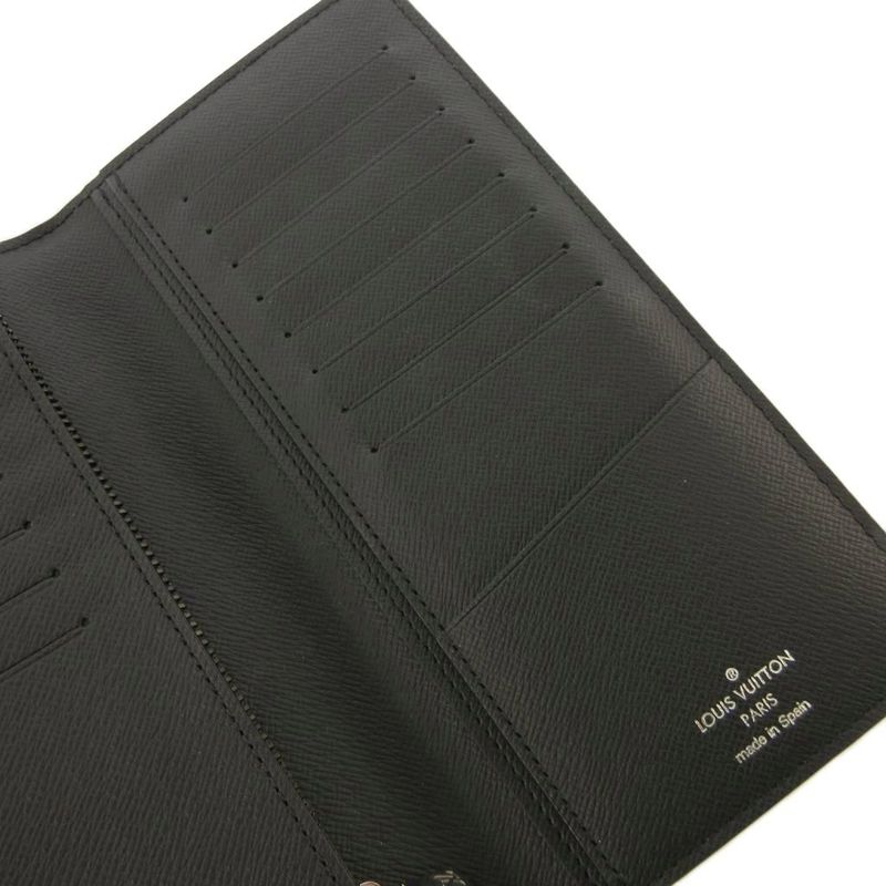 Louis Vuitton Portefeuille Brother Monogram Eclipse Wallet Bifold Black