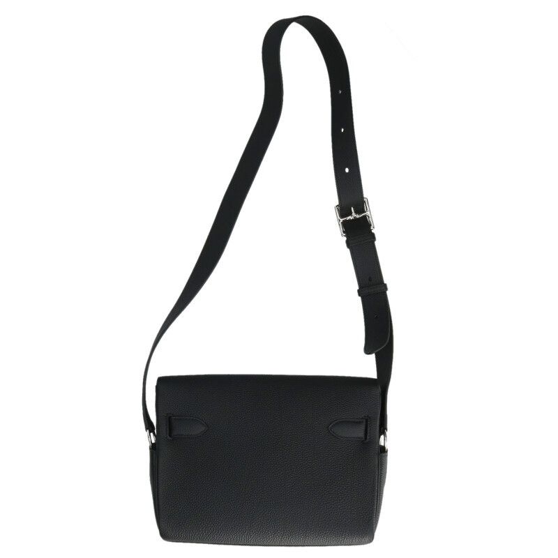 Hermes Kelly Messenger Togo Calfskin Shoulder Bag PM