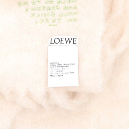 Loewe Louis Wain Logo Patch Mohair Scarf