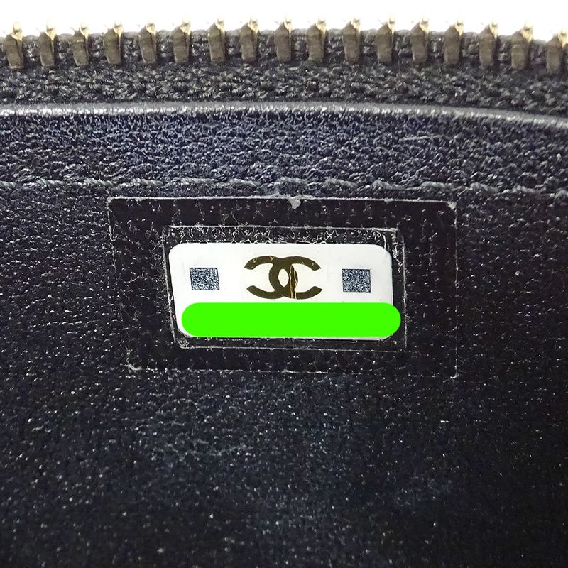 Chanel Quilted Shoulder Bag Lambskin Black Gold Chain Vanity Playing Card Suit