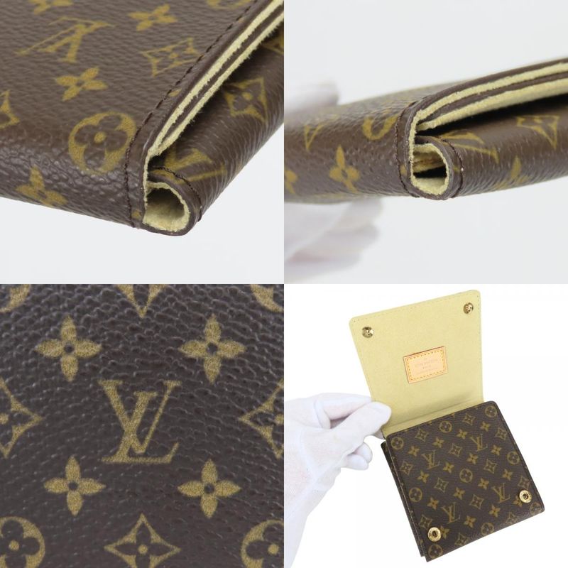 Louis Vuitton Case Monogram Brown Gold