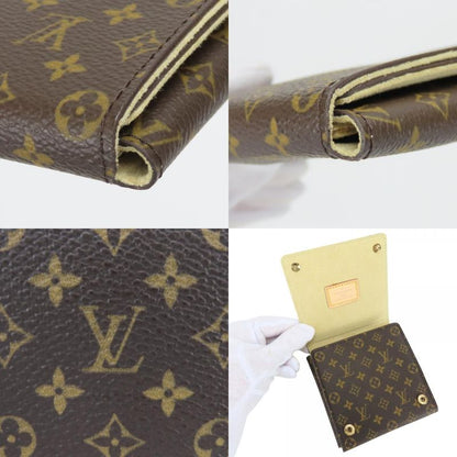 Louis Vuitton Case Monogram Brown Gold