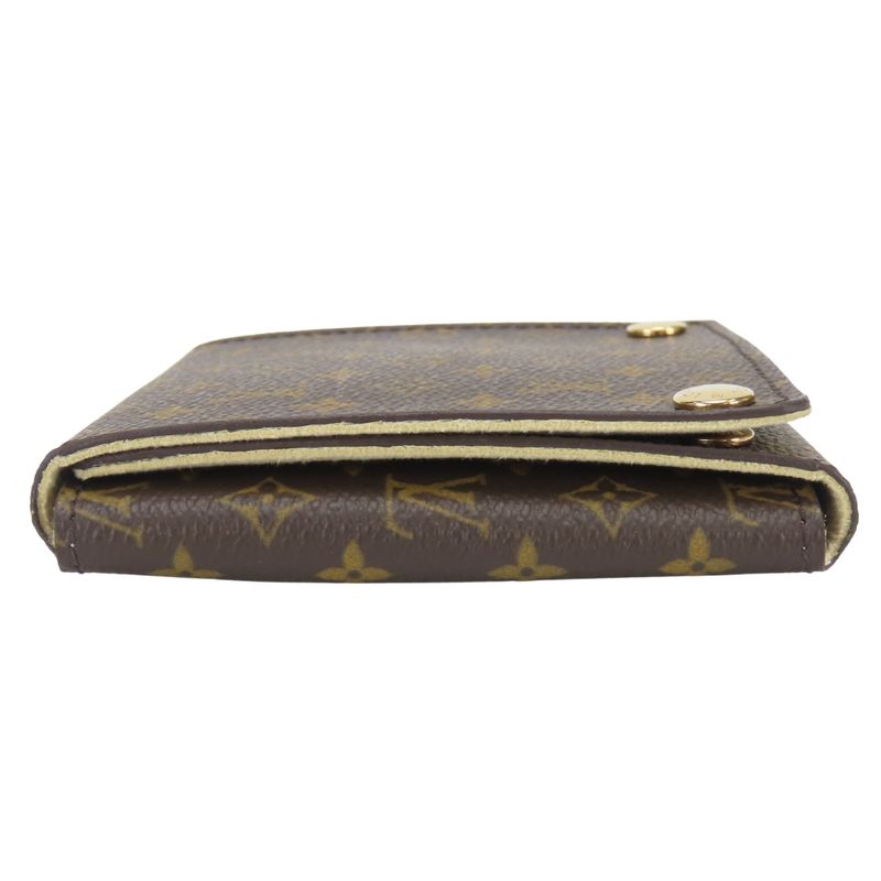 Louis Vuitton Case Monogram Brown Gold