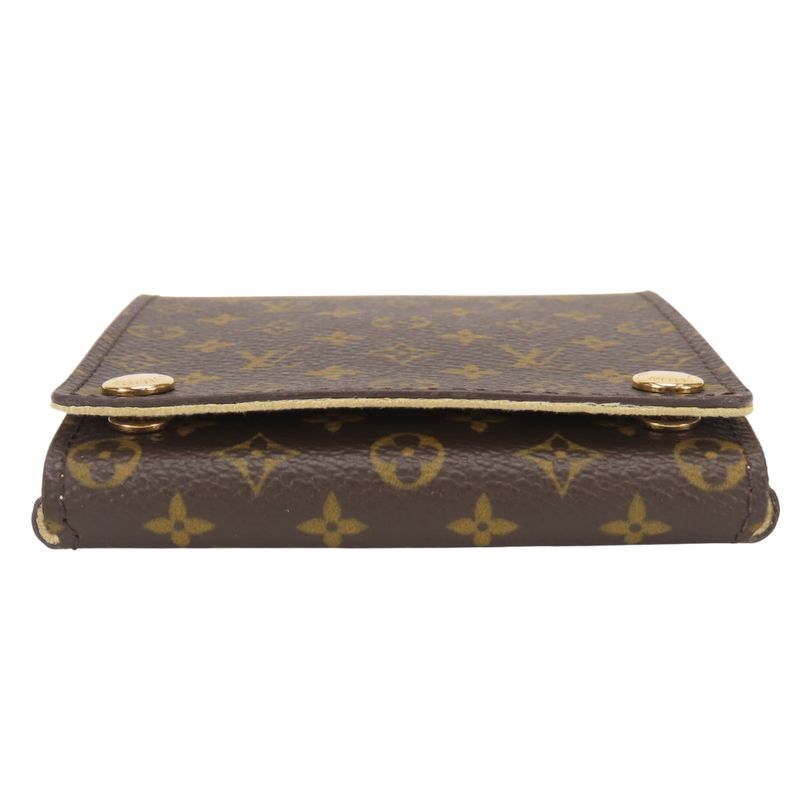 Louis Vuitton Case Monogram Brown Gold