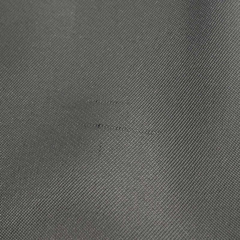 Prada Wool Cross Scot Gray 44 Coat