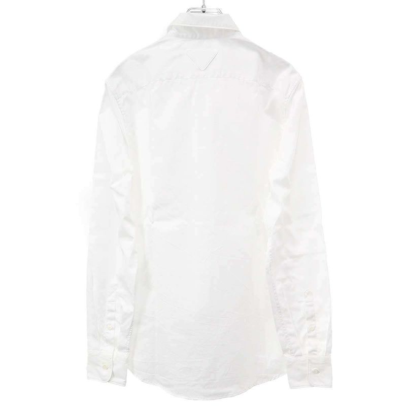 Prada Long Sleeve Shirt White 39