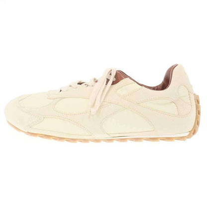 Bottega Veneta Orbit Flash Leather Combination Sneakers Ivory 41