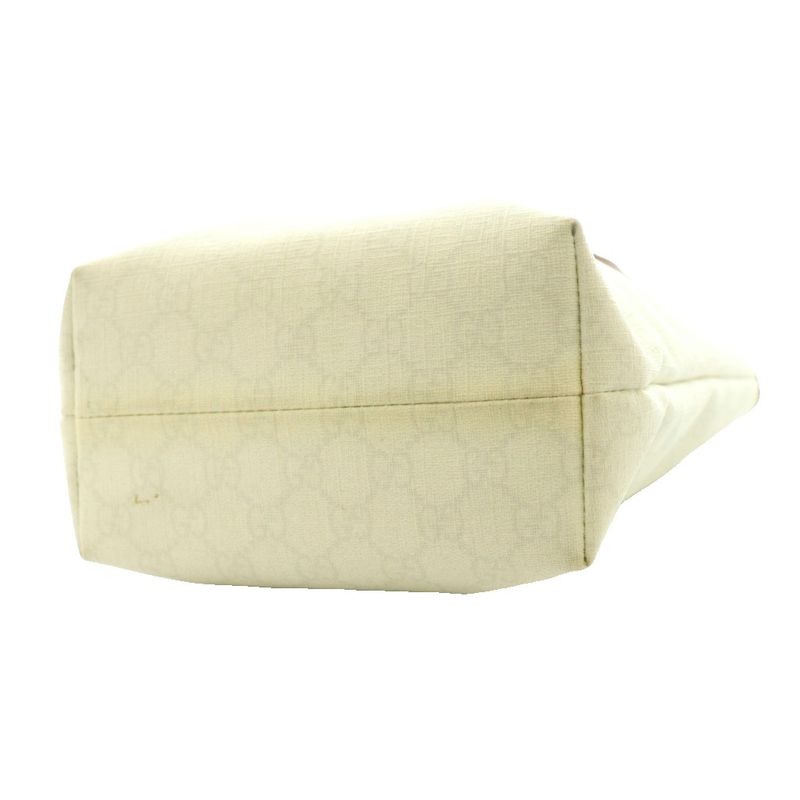 Gucci GG Canvas Love Tote Hand Off White Red SS