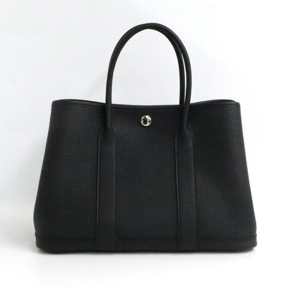 Hermes Garden Party 30 Negonda Manufactured Black Tote Handbag Female