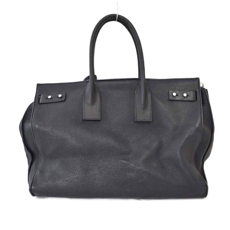 Saint Laurent Paris Sac de Jour Small Large Shoulder Bag Tote 2-Way Black