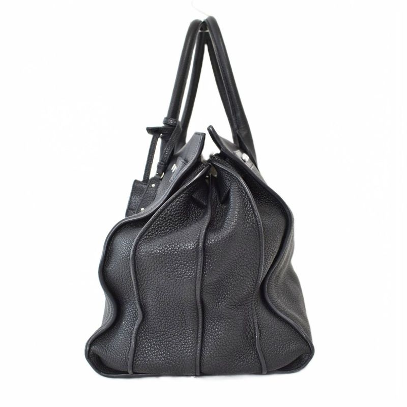 Saint Laurent Paris Sac de Jour Small Large Shoulder Bag Tote 2-Way Black